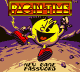 Pac-in-Time (prototype) Title Screen